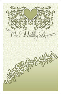 Wedding Program Cover Template 12A - Graphic 5